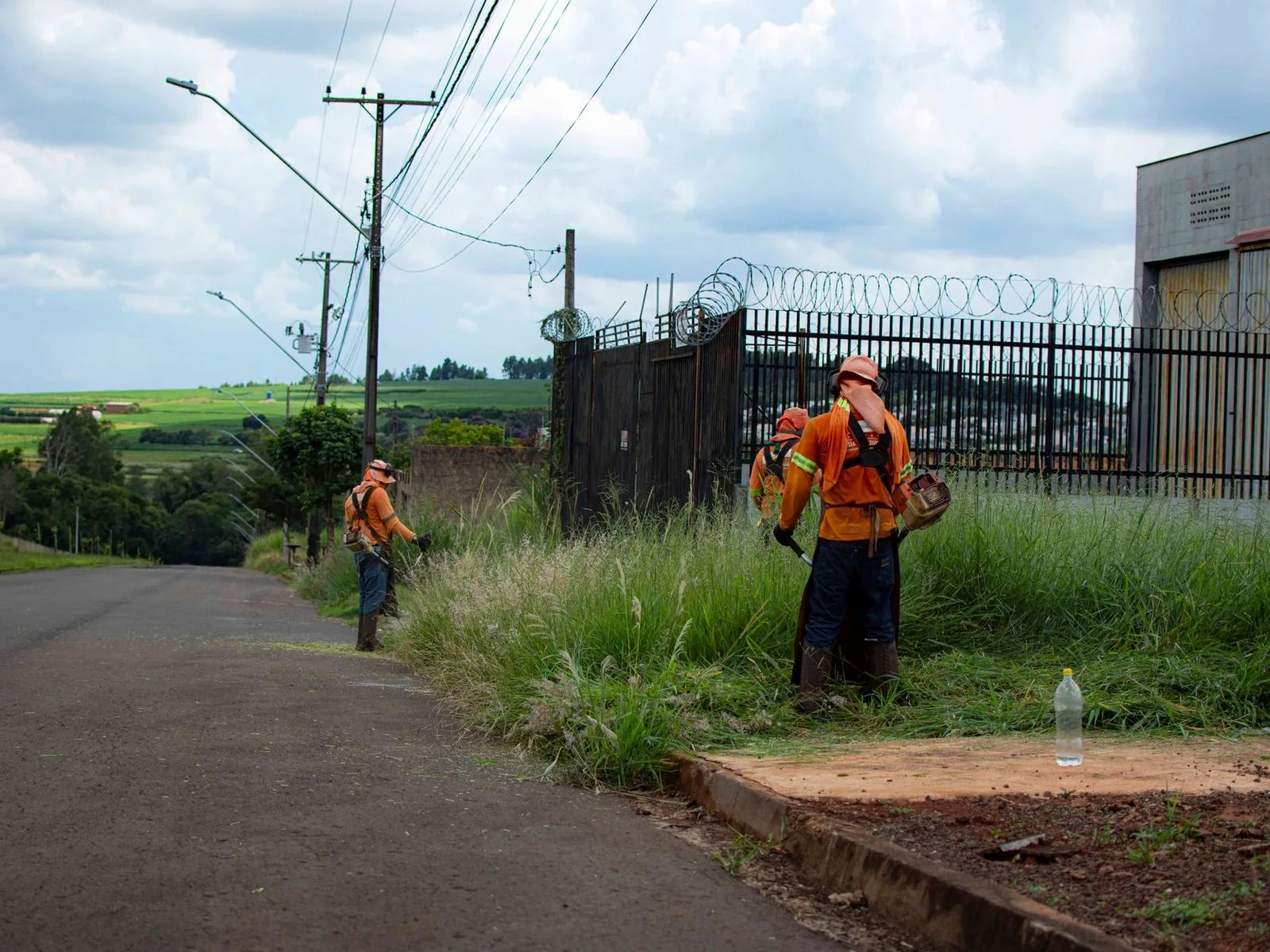 Grounds and property maintenance work